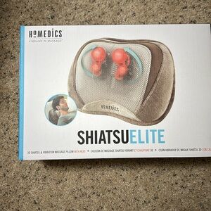 Homedics Shiatsu Elite 3D Massage with Heat NEW IN BOX